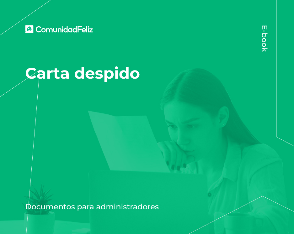 Ebook Contrato para condominios Carta de despido