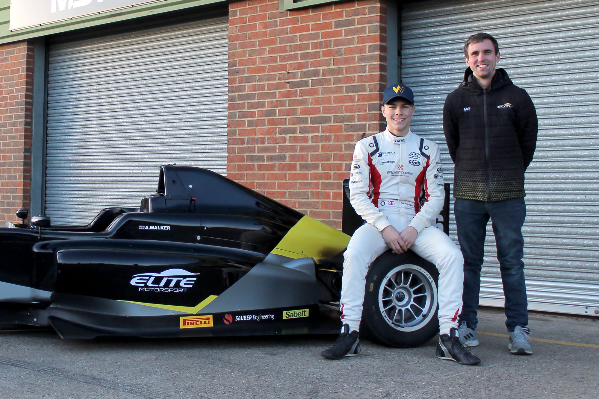 Walker Completes Elite Motorsport's Two-Car GB4 Line-Up | Elite Motorsport