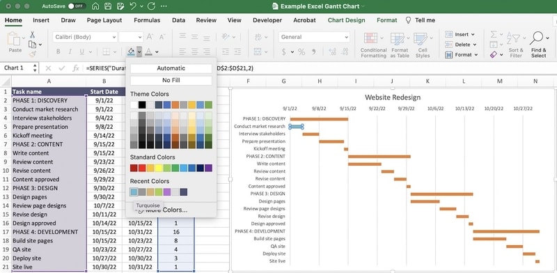The Best Gantt Chart Excel Template (Free Download) - TeamGantt