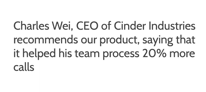 Charles Wei CEO bad
