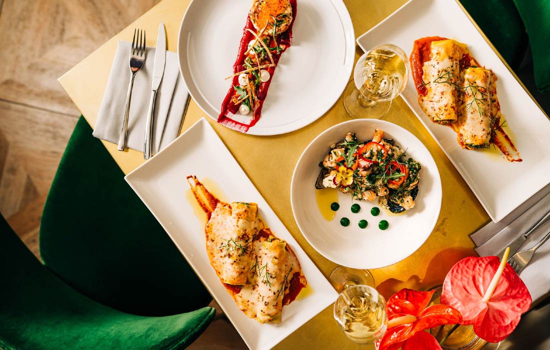 Valentines day menu
