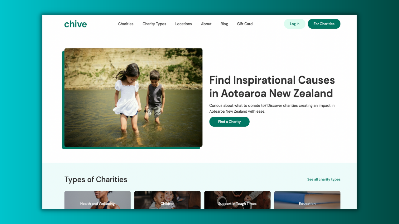 Chive Charities - Connor Finlayson