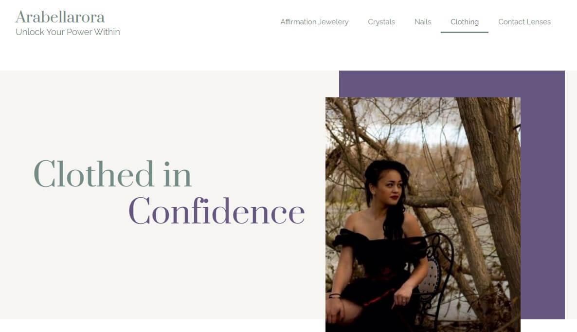 Arabellarora Wordpress online shop - Barbi Larkins