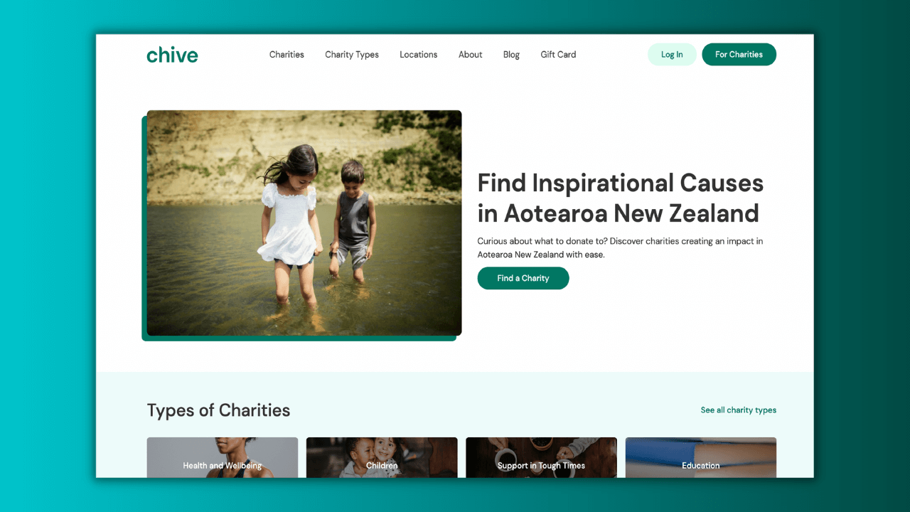 Chive Charities - Connor Finlayson