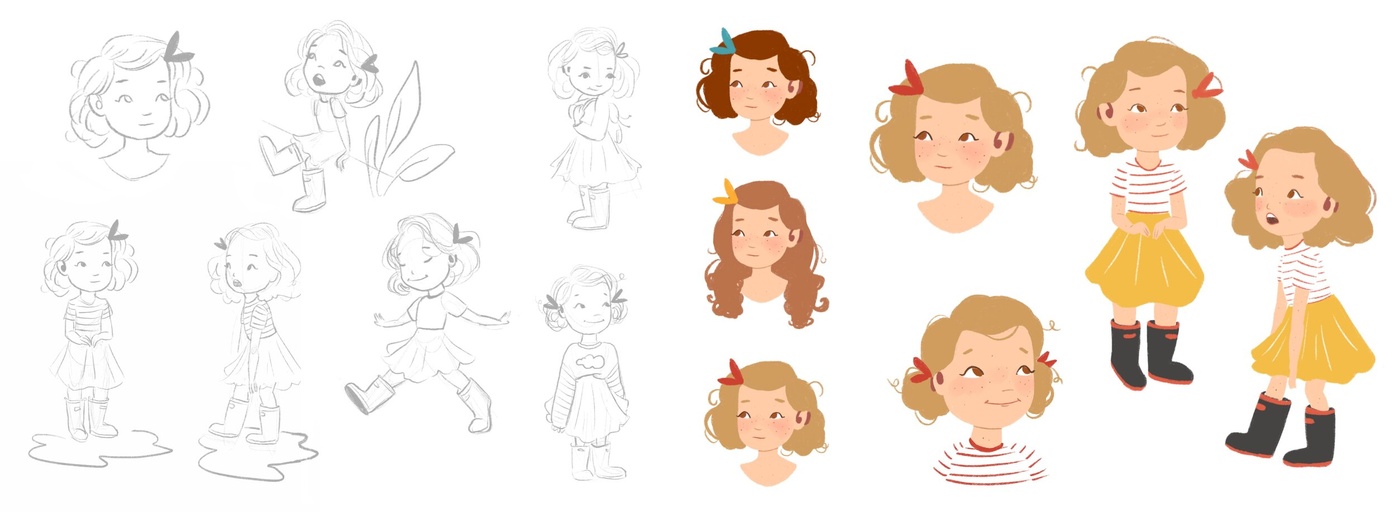 Character design - Laura Bee
