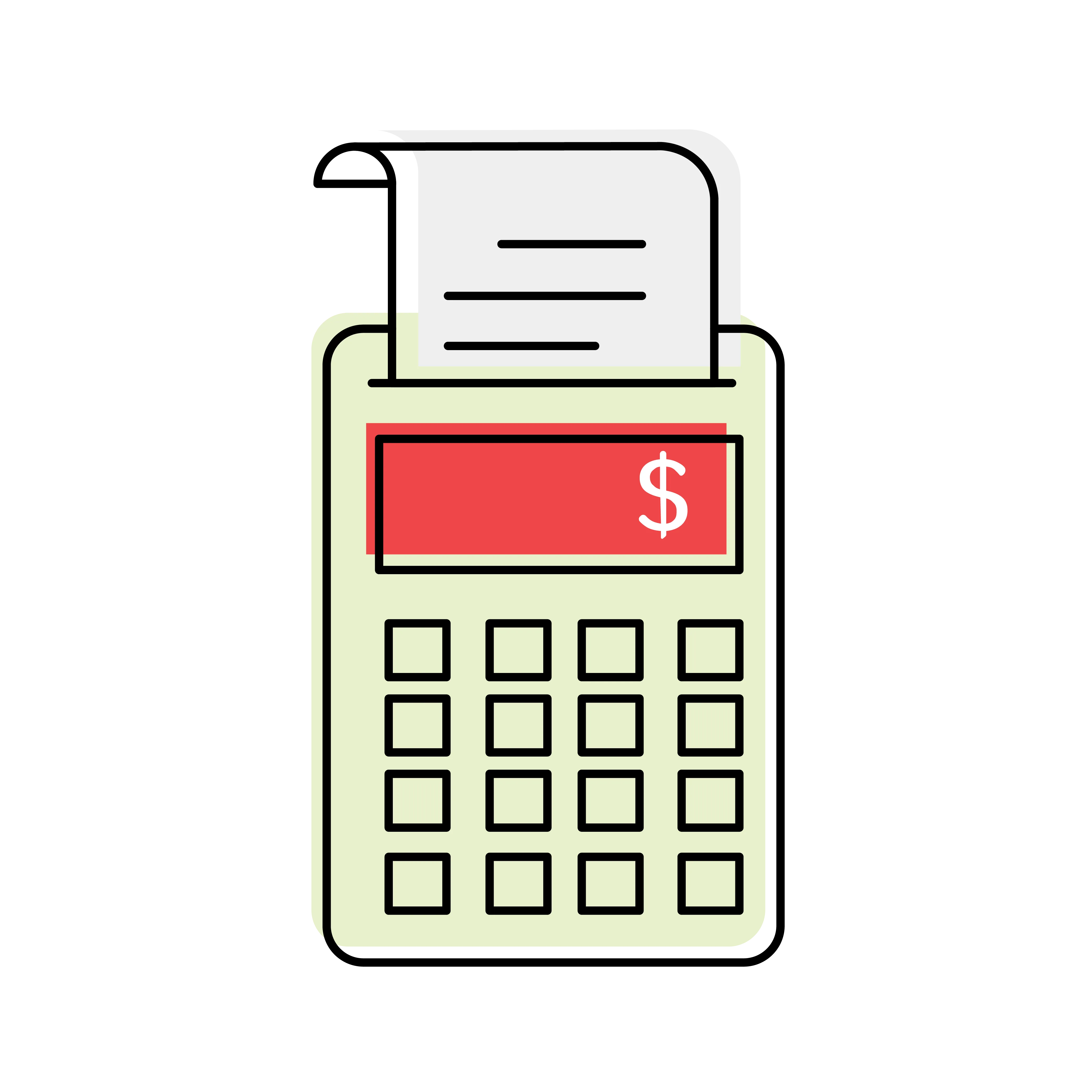 receipt graphic