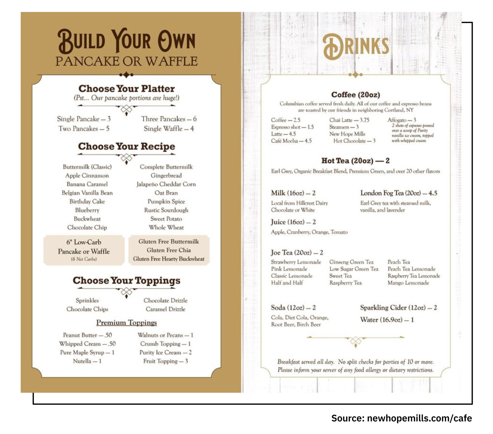 Restaurant Menu Ideas 9 Of The Best Menus To Inspire You