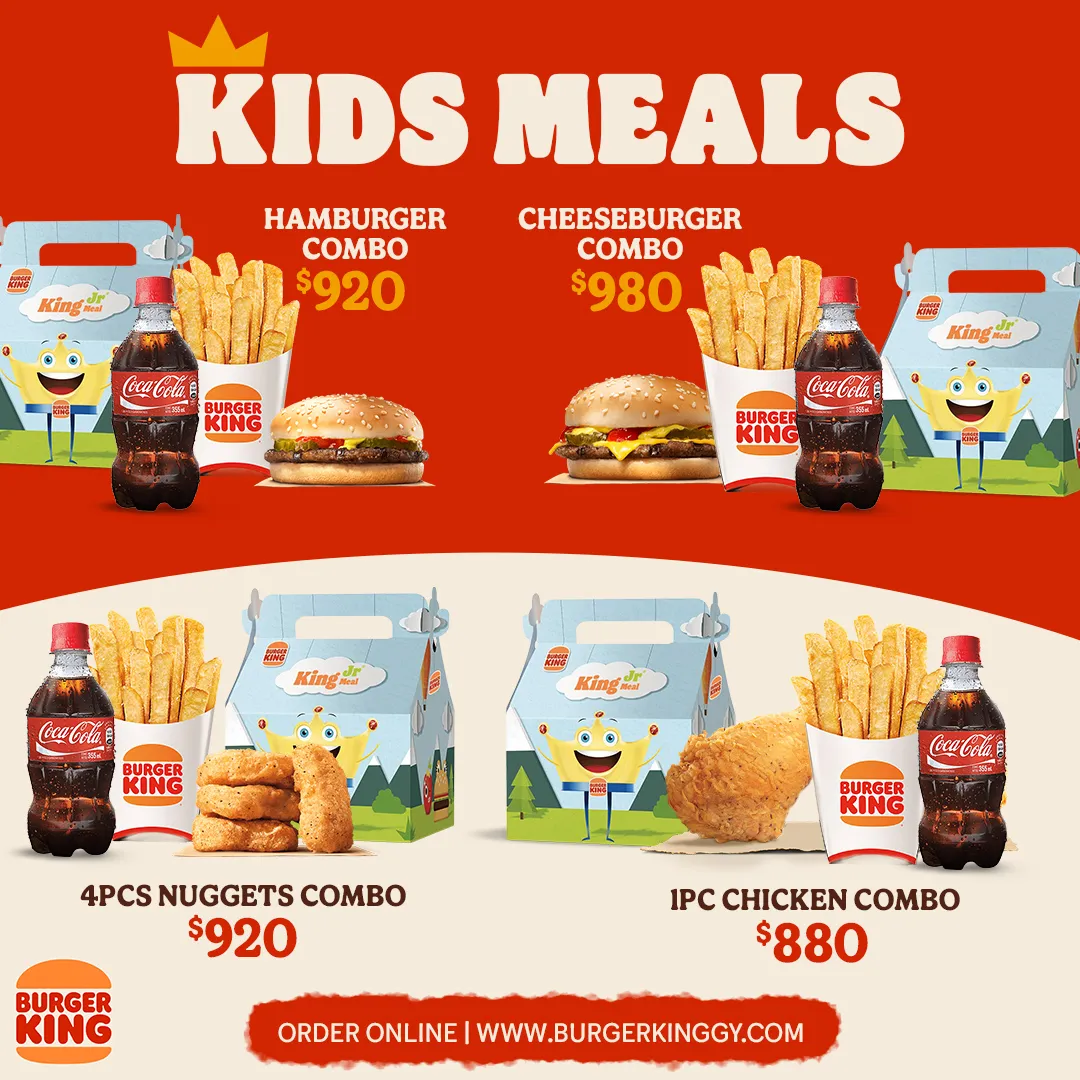 Burger King Guyana Deals & Promotions