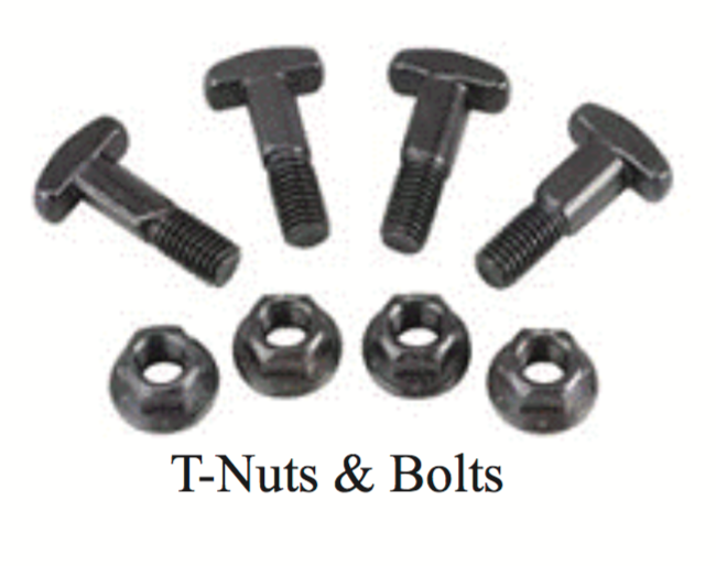 Mustang II Upper Control Arm T-Bolt Kit - Black C21902 By Bous Performance 3 thumbnail image