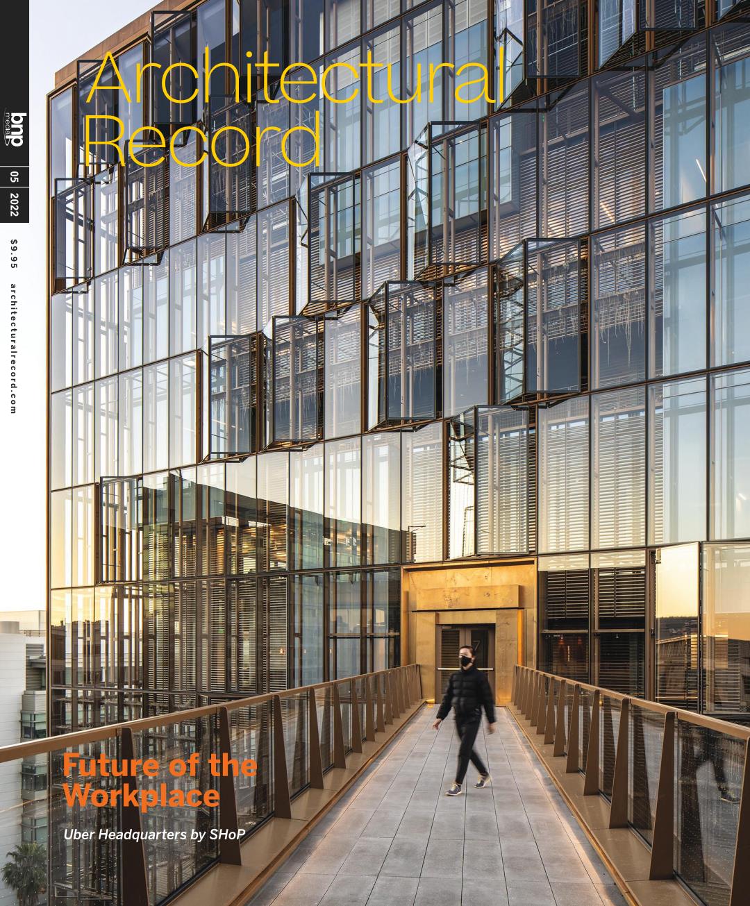 Cover of Architectural Record Magazine 05/2022