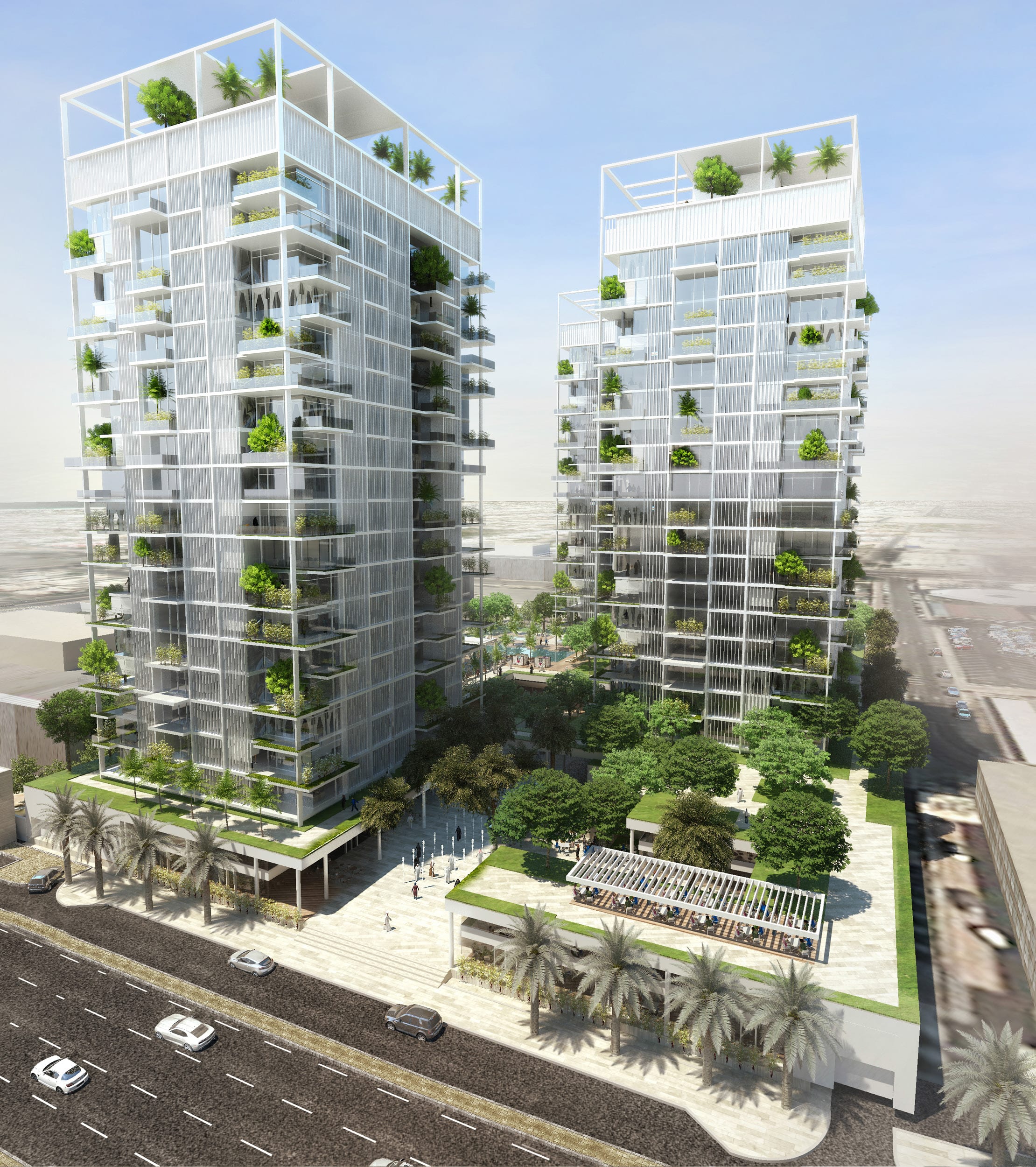 Quezada Architecture Downtown Towers by Quezada Architecture (Fred Quezada, Cecilia Quezada, Ed Tingley)