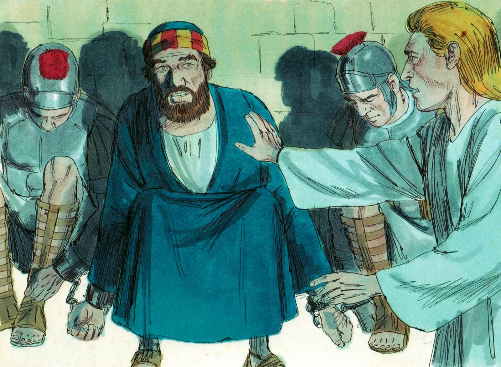 Peter imprisoned picture