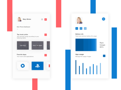 Red White and Blue Gradient: +22 Background Color with CSS