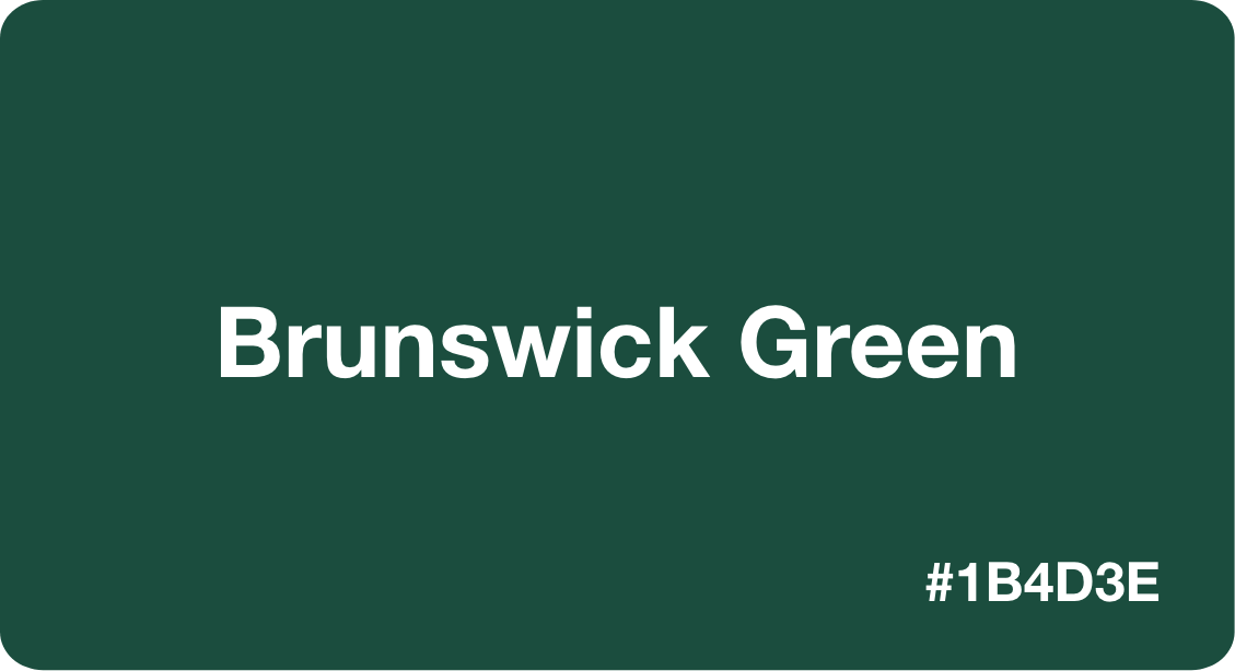 Brunswick Green Color: Best Practices, Color Codes, Palettes & More!