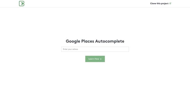 Auto complete form tech