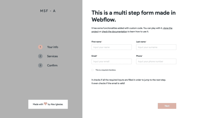 +50 CSS Form Examples And Source Codes - Eggradients.com