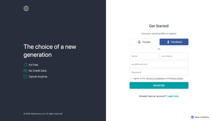 +50 CSS Form Examples And Source Codes - Eggradients.com
