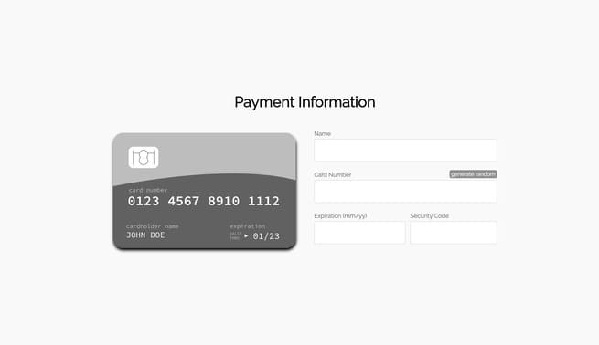+50 CSS Form Examples And Source Codes - Eggradients.com