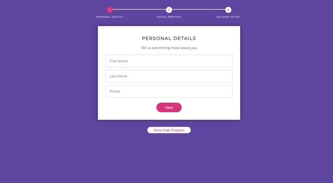 +50 CSS Form Examples And Source Codes - Eggradients.com
