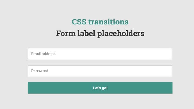 +50 CSS Form Examples And Source Codes - Eggradients.com