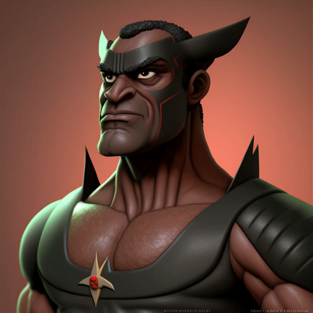 +40 Black Cartoon Characters Explained - Eggradients.com