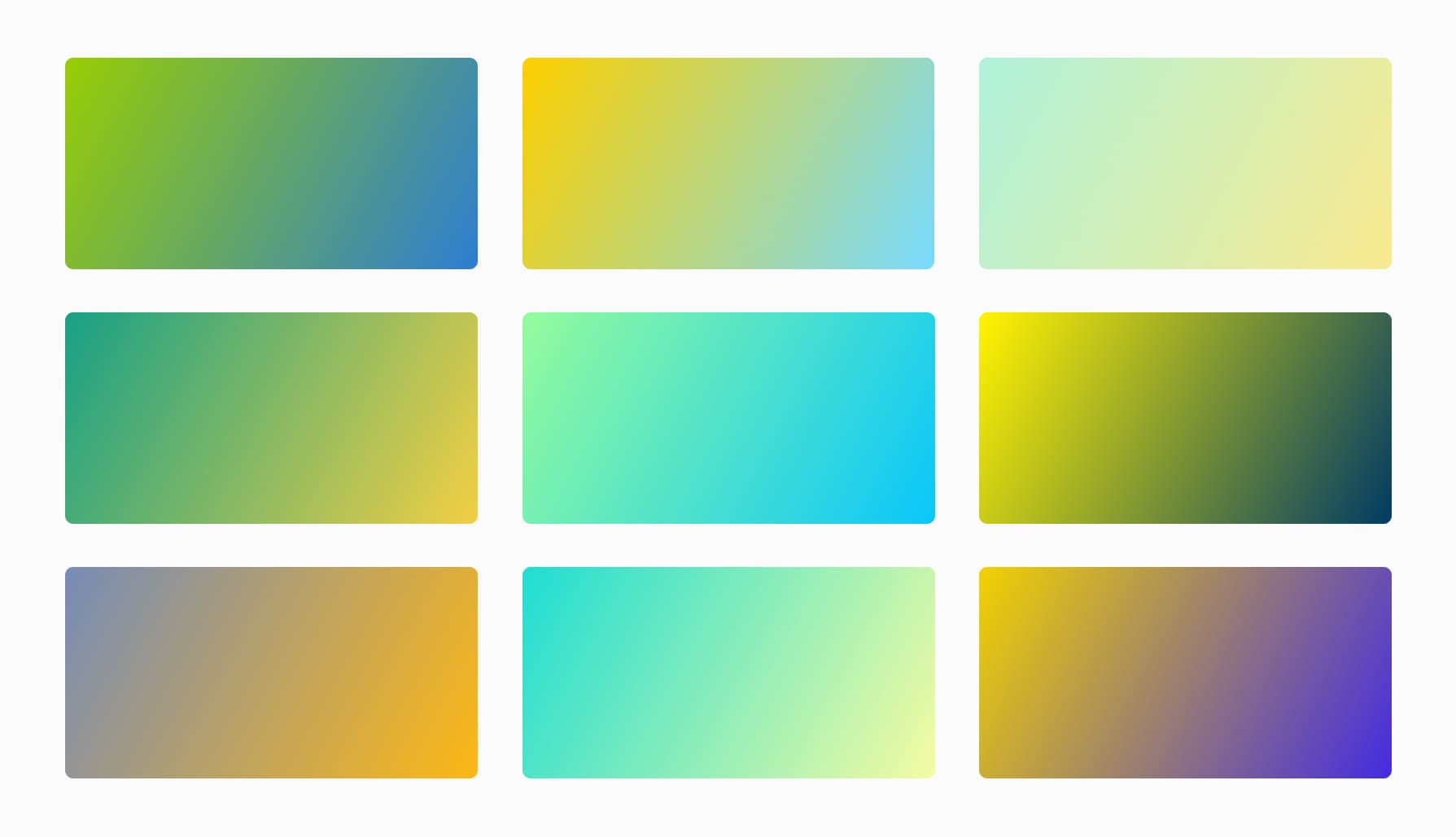 Blue Yellow Gradient: +24 Background Gradient Color with CSS