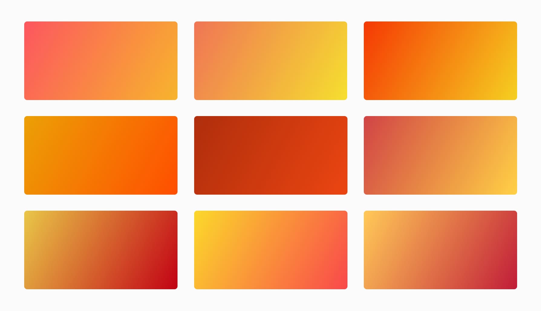 Flame Gradient +32 Background Color with CSS
