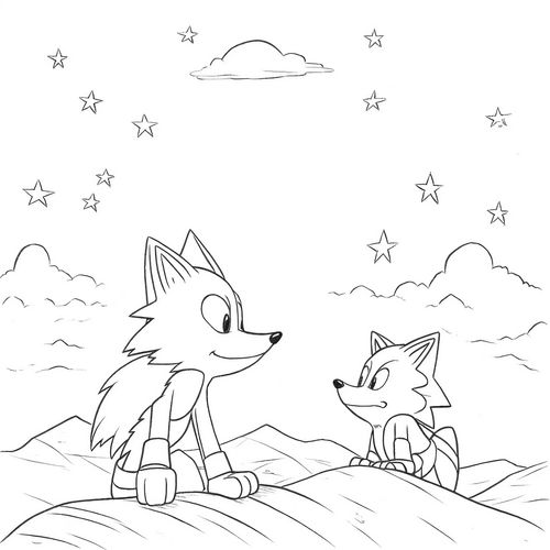 +50 Sonic Coloring Pages for Free and Printable
