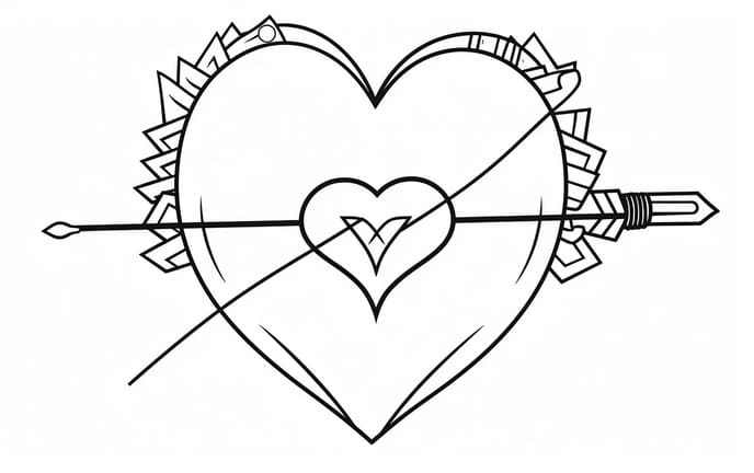 +50 Free Heart Coloring Pages (Printable and Easy)