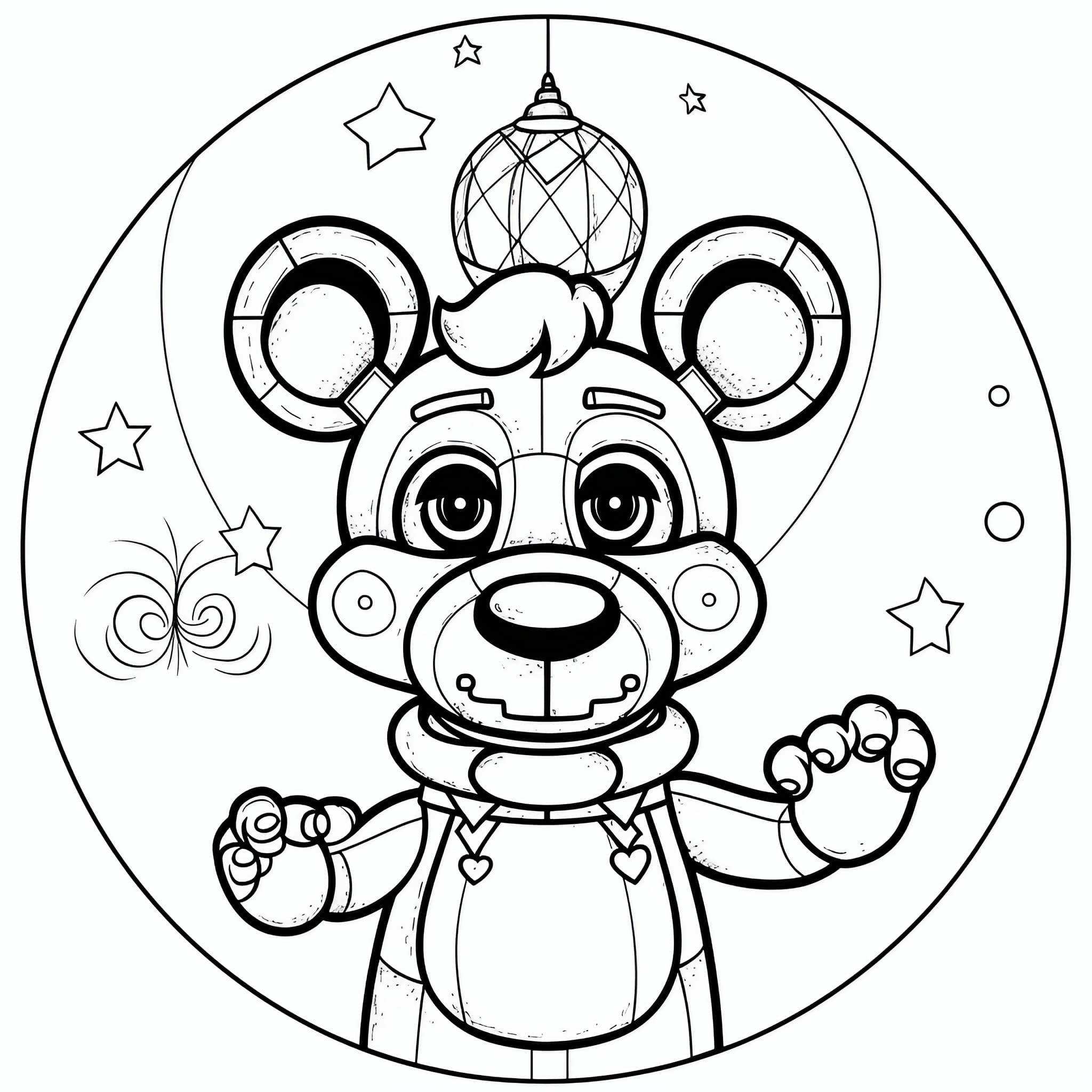 +60 Fnaf Coloring Pages For Free (Printable)