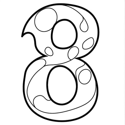 +40 Color by Number Coloring Pages Free (Printable)