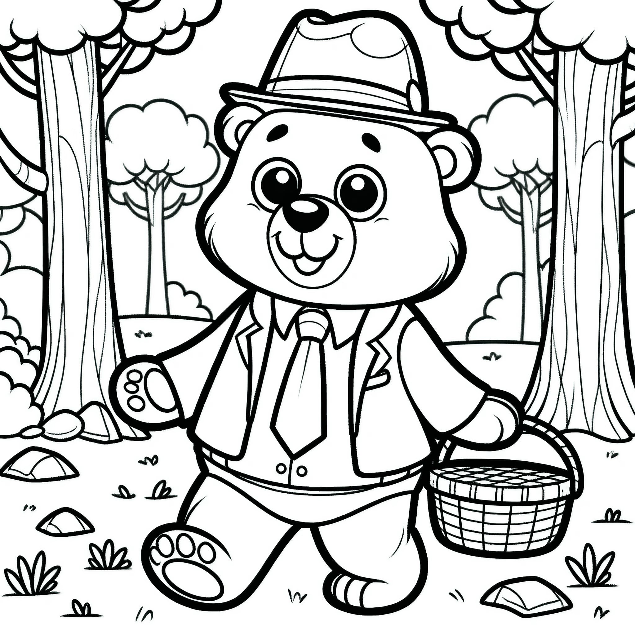 +55 Yogi Bear Coloring Pages For Free (Printable)