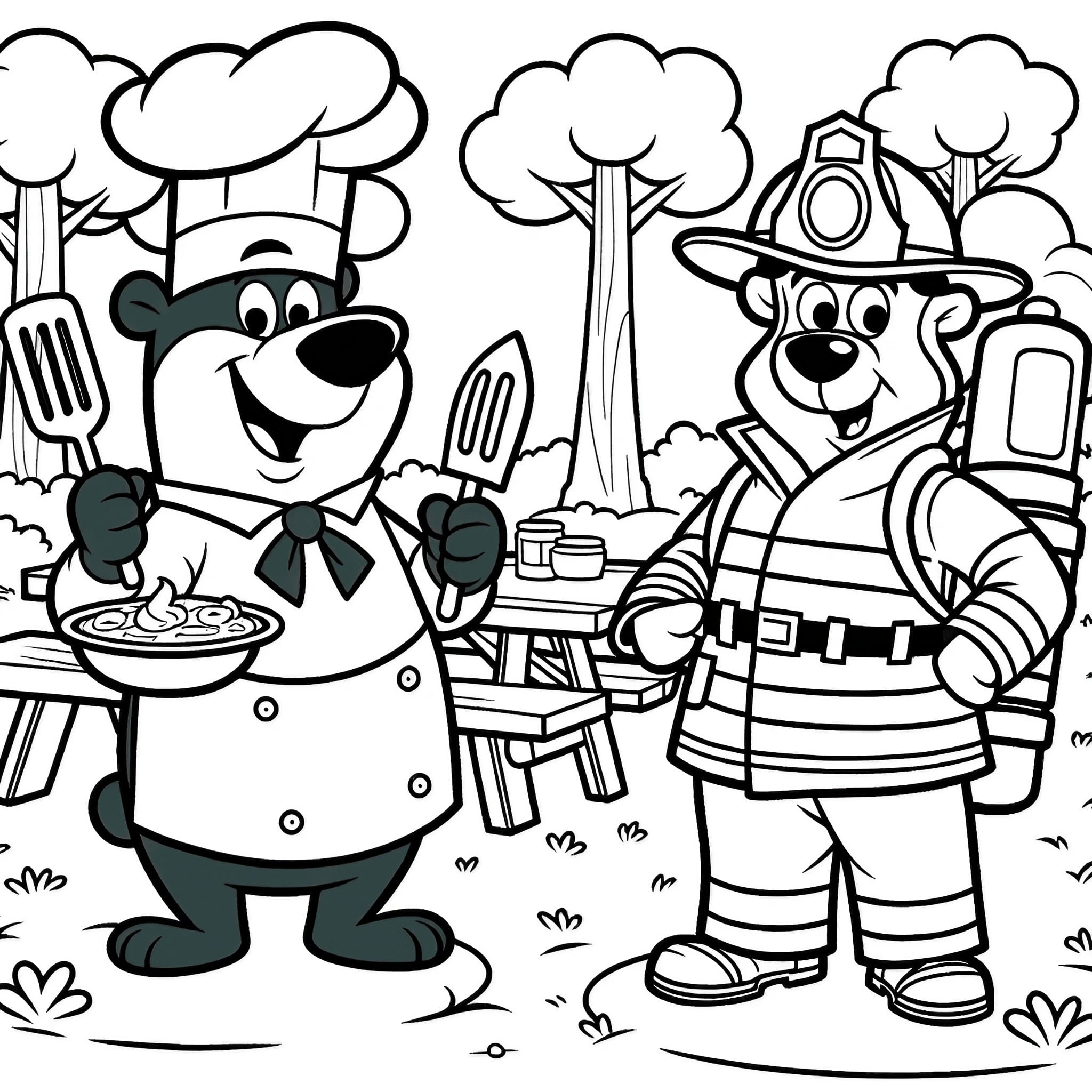 +55 Yogi Bear Coloring Pages For Free (Printable)