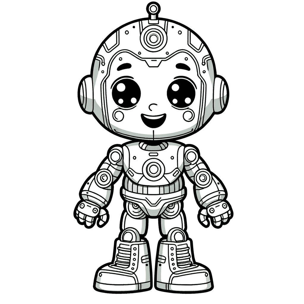 +30 Cyborg Coloring Pages For Free (Printable)