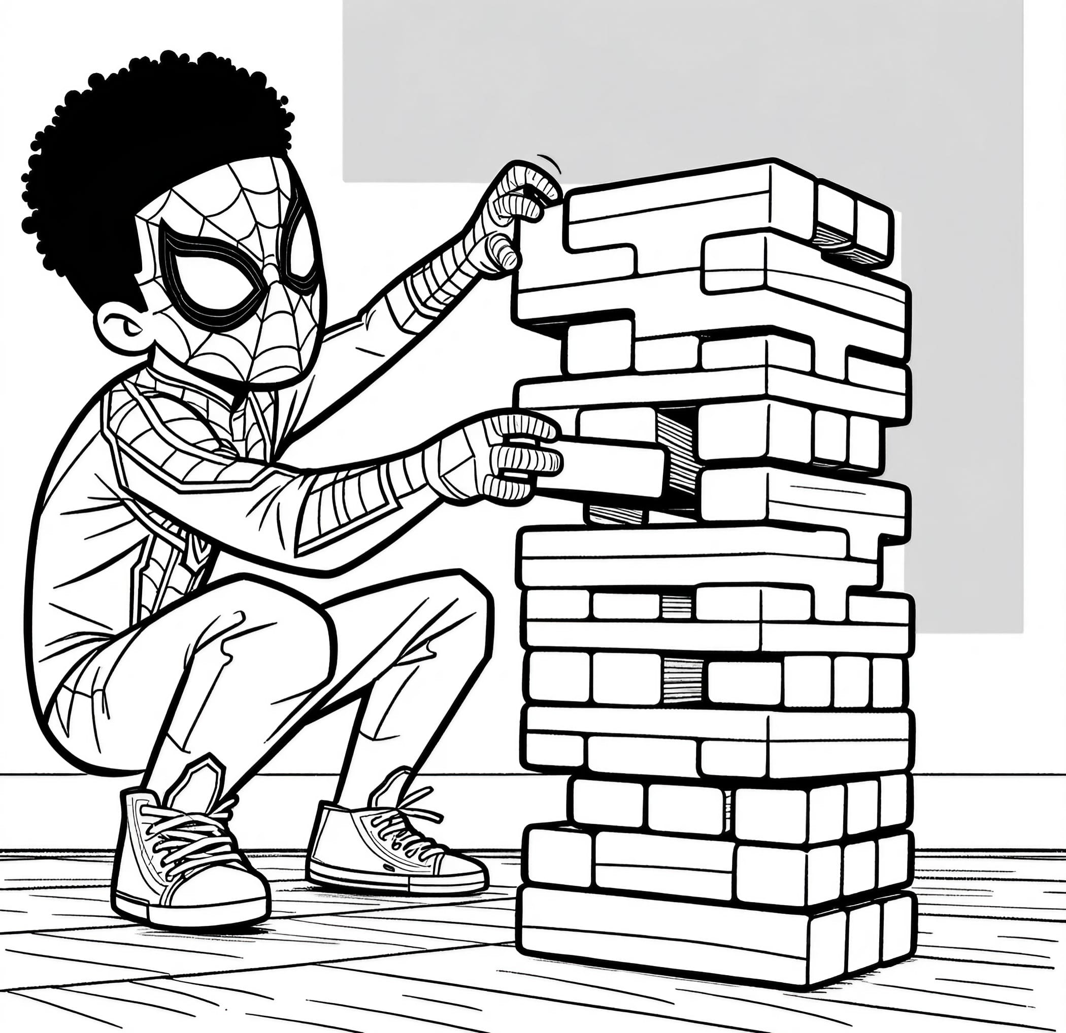 +65 Miles Morales Coloring Pages For Free (Printable)