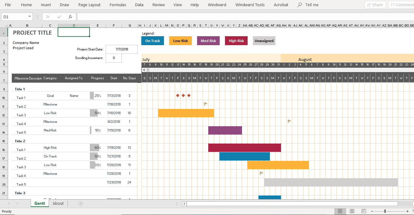 Design in Excel