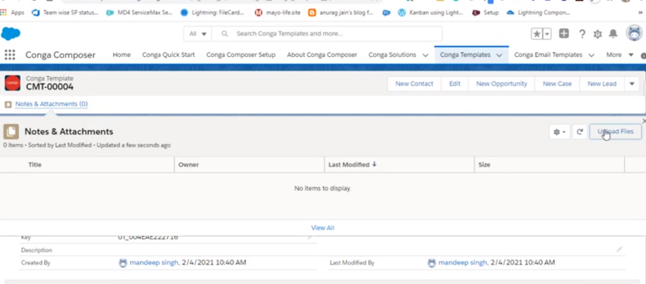 Steps to Create a Quote in Salesforce Using Conga Composer