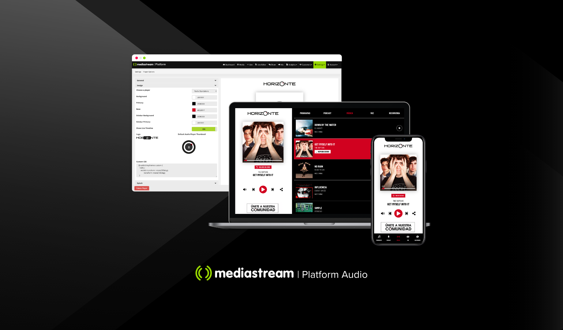Blog Mediastream Presentamos el nuevo player de audio web de Mediastream Platform