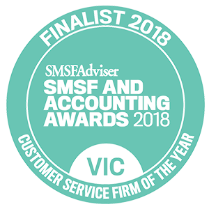 SMSF customer service firm of the year award