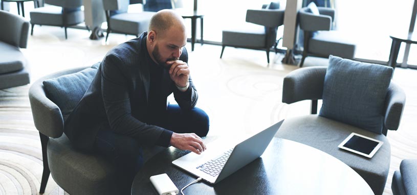 man looking for a BAS accountant