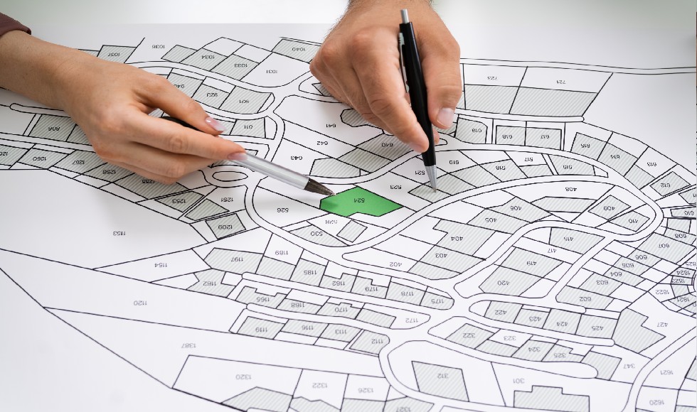 land zoning map