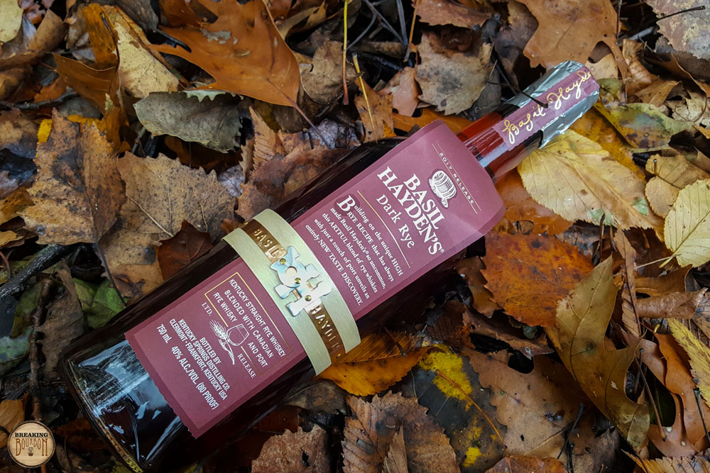 Basil Hayden's Dark Rye Review Breaking Bourbon