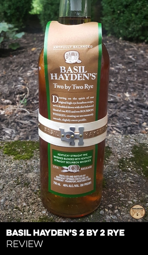 Basil Hayden's Bourbon Review Breaking Bourbon