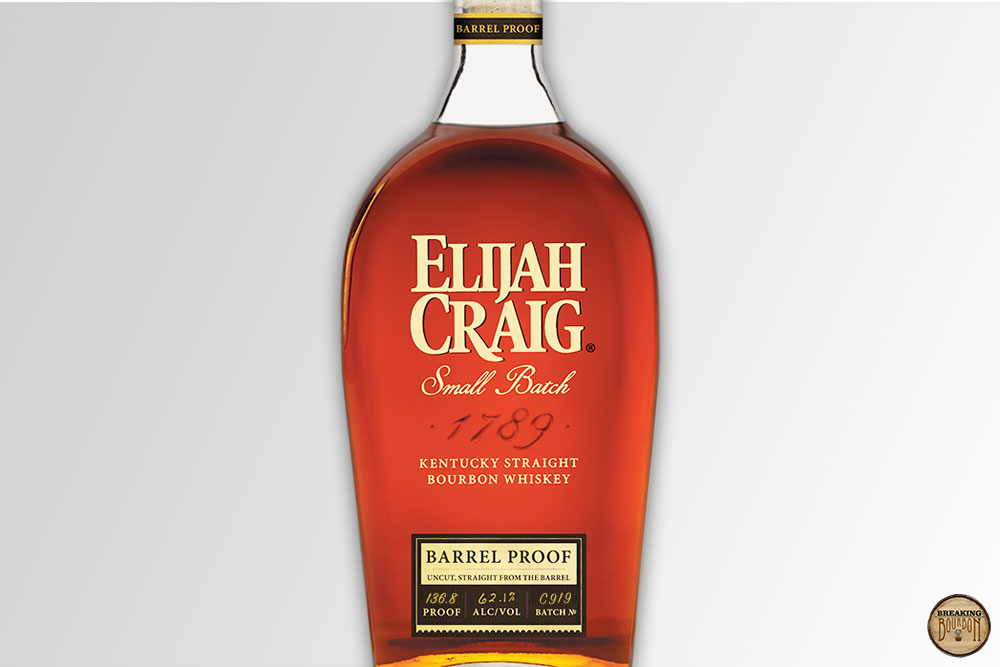 Elijah Craig Barrel Proof Batch C919 Tasting Notes Breaking Bourbon