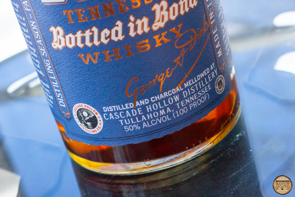 Dickel Bottled in Bond Whisky (2019 Release) Review Breaking