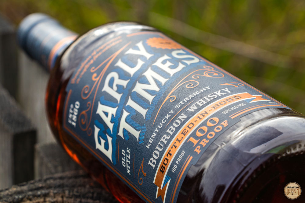 Early Times Bottled in Bond Bourbon (2020) Review Breaking Bourbon
