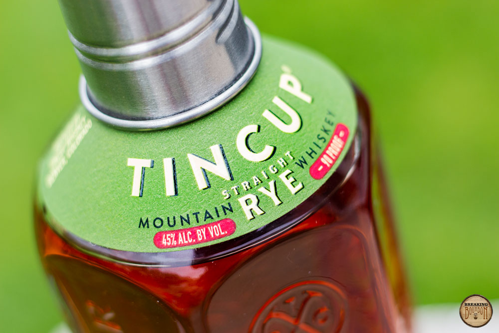Tincup Straight Rye Review Breaking Bourbon