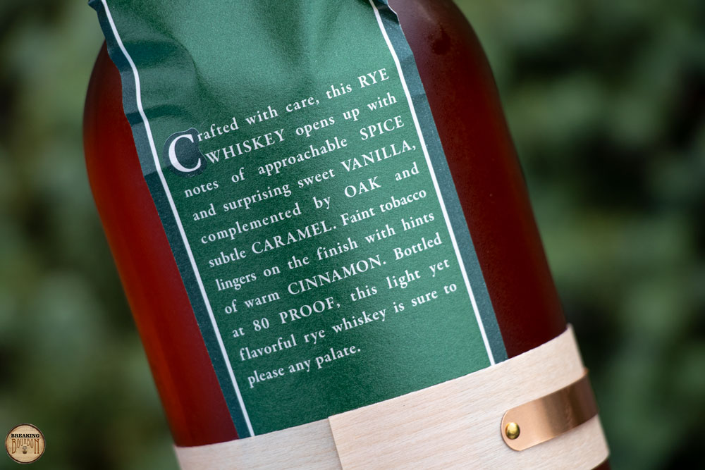 Basil Hayden’s Rye 10 Year Review Breaking Bourbon