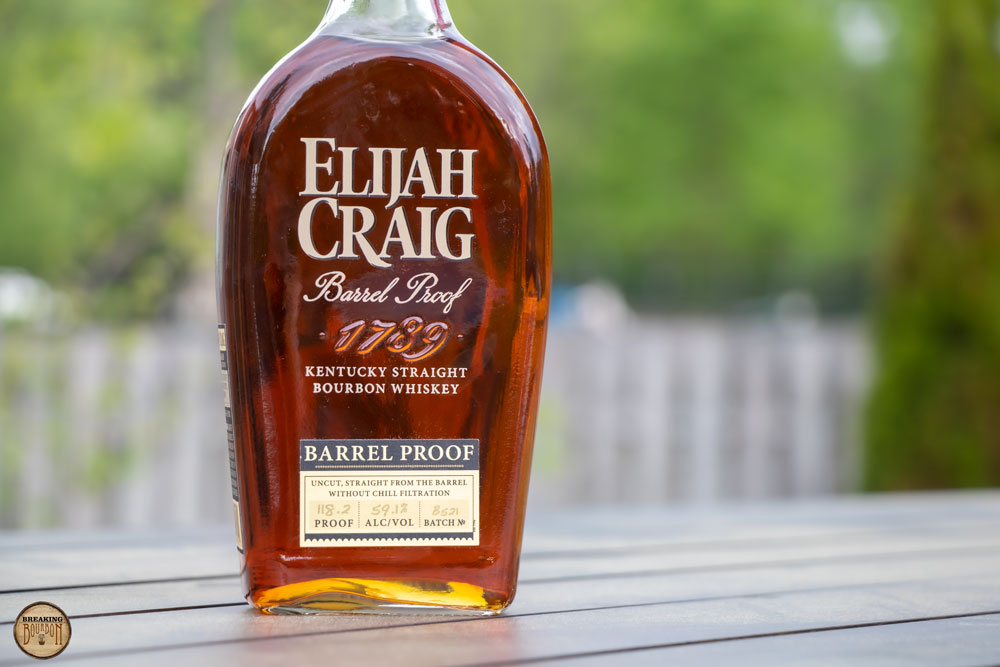 Elijah Craig Barrel Proof (Batch B521) Review Breaking Bourbon