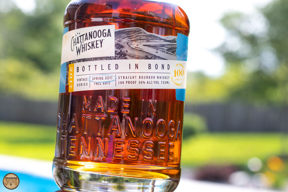 Chattanooga Whiskey Bottled in Bond Bourbon Vintage Series Spring 2017 Review Breaking Bourbon